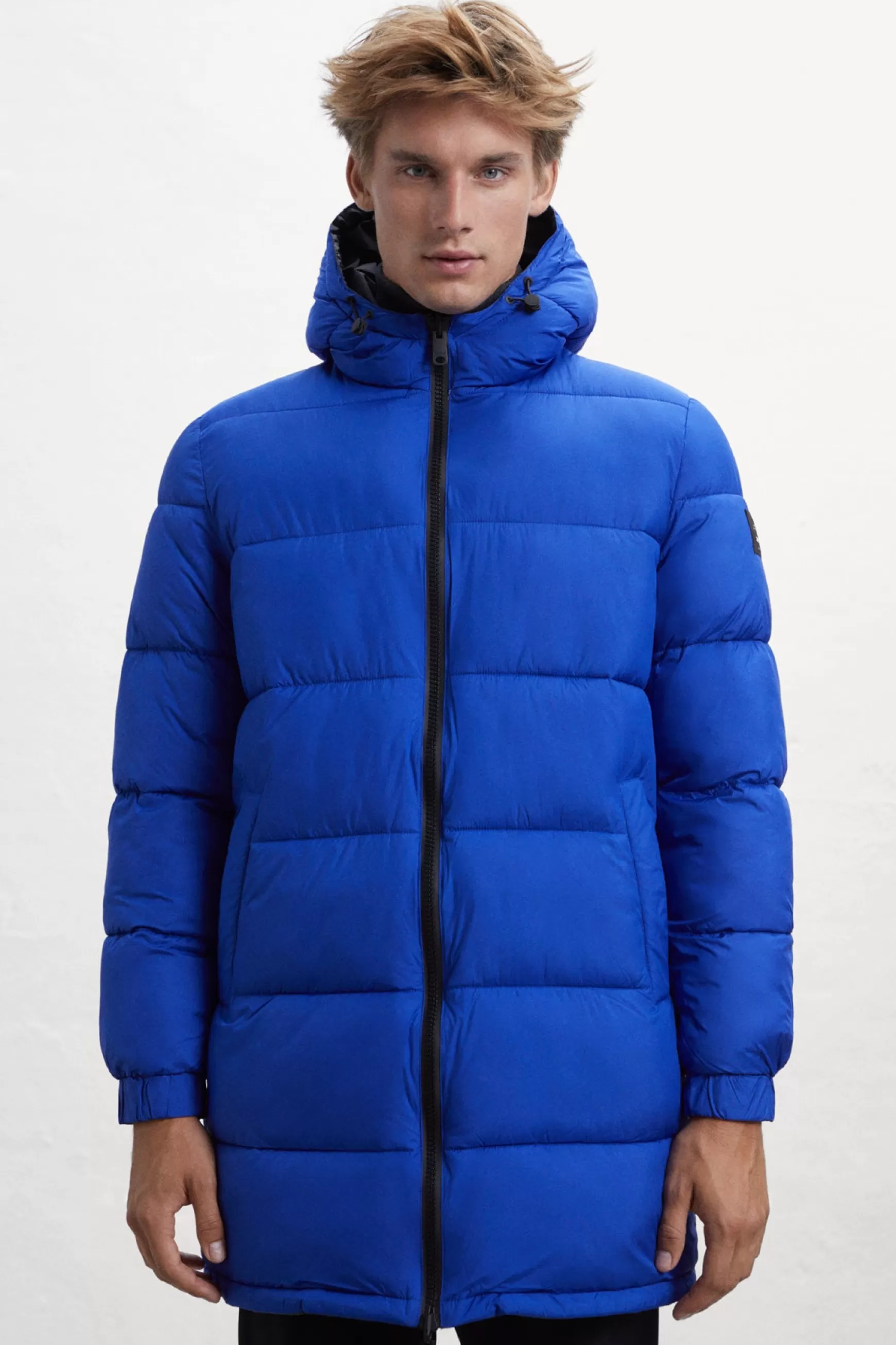 Online ABRIGO REVERSIBLE VINTAGE AZUL Hombre Abrigos y Chaquetas