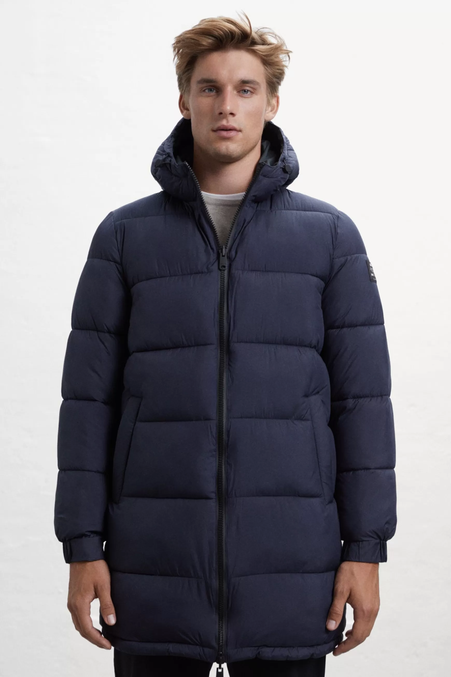 Outlet ABRIGO REVERSIBLE VINTAGE AZUL MARINO Hombre Abrigos y Chaquetas