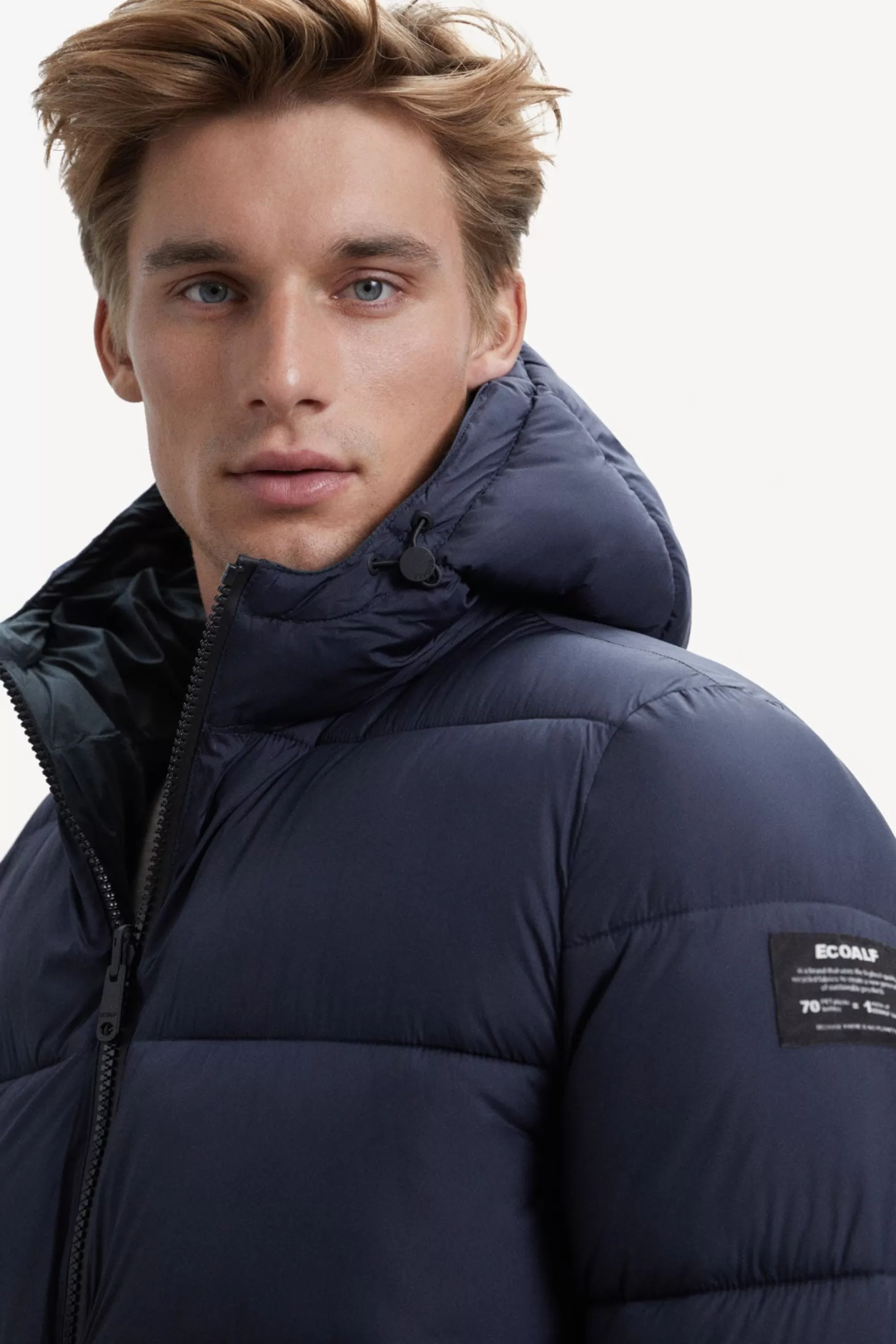 Outlet ABRIGO REVERSIBLE VINTAGE AZUL MARINO Hombre Abrigos y Chaquetas