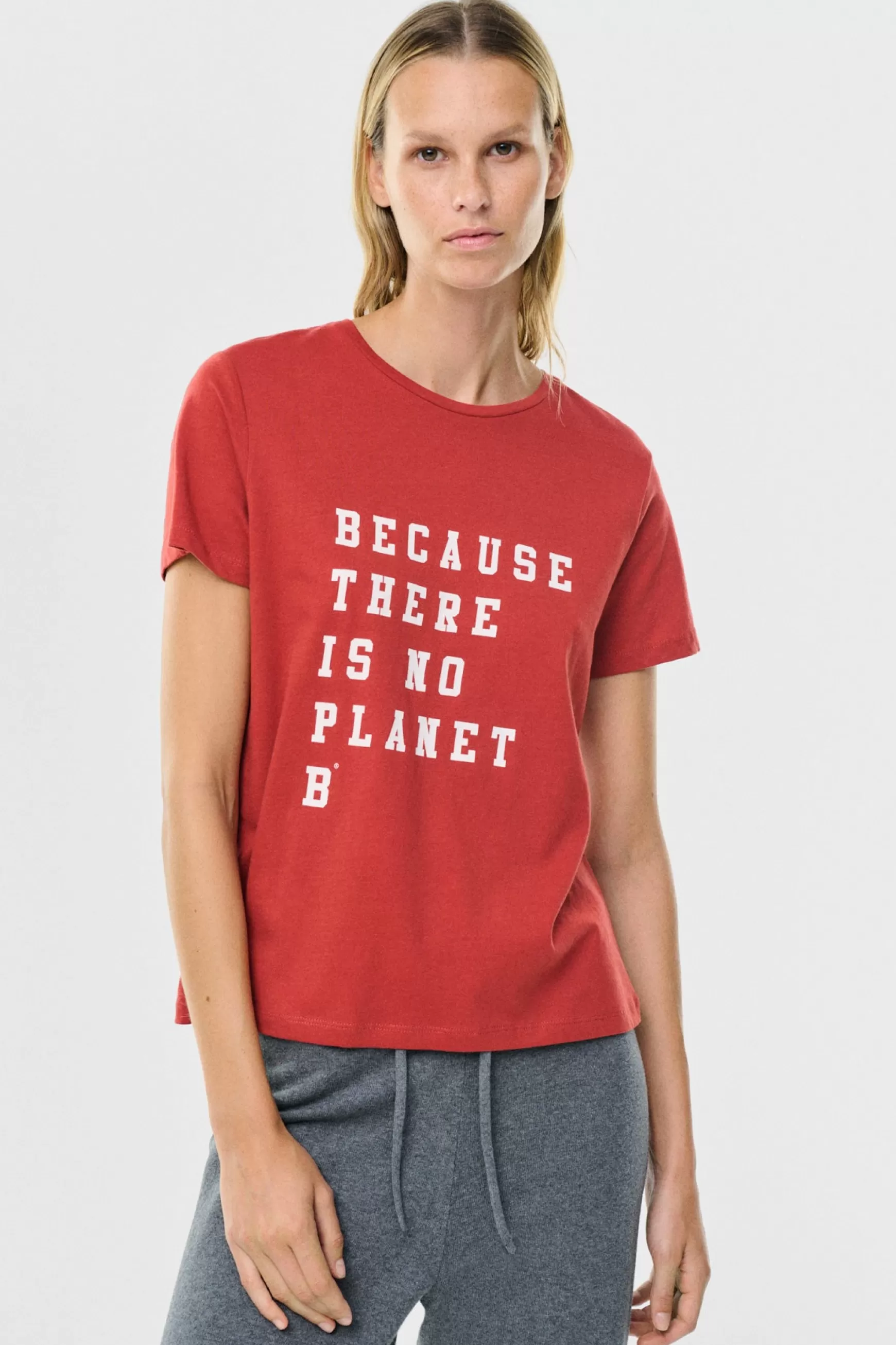 Cheap CAMISETA STAY ROJA Mujer Camisetas