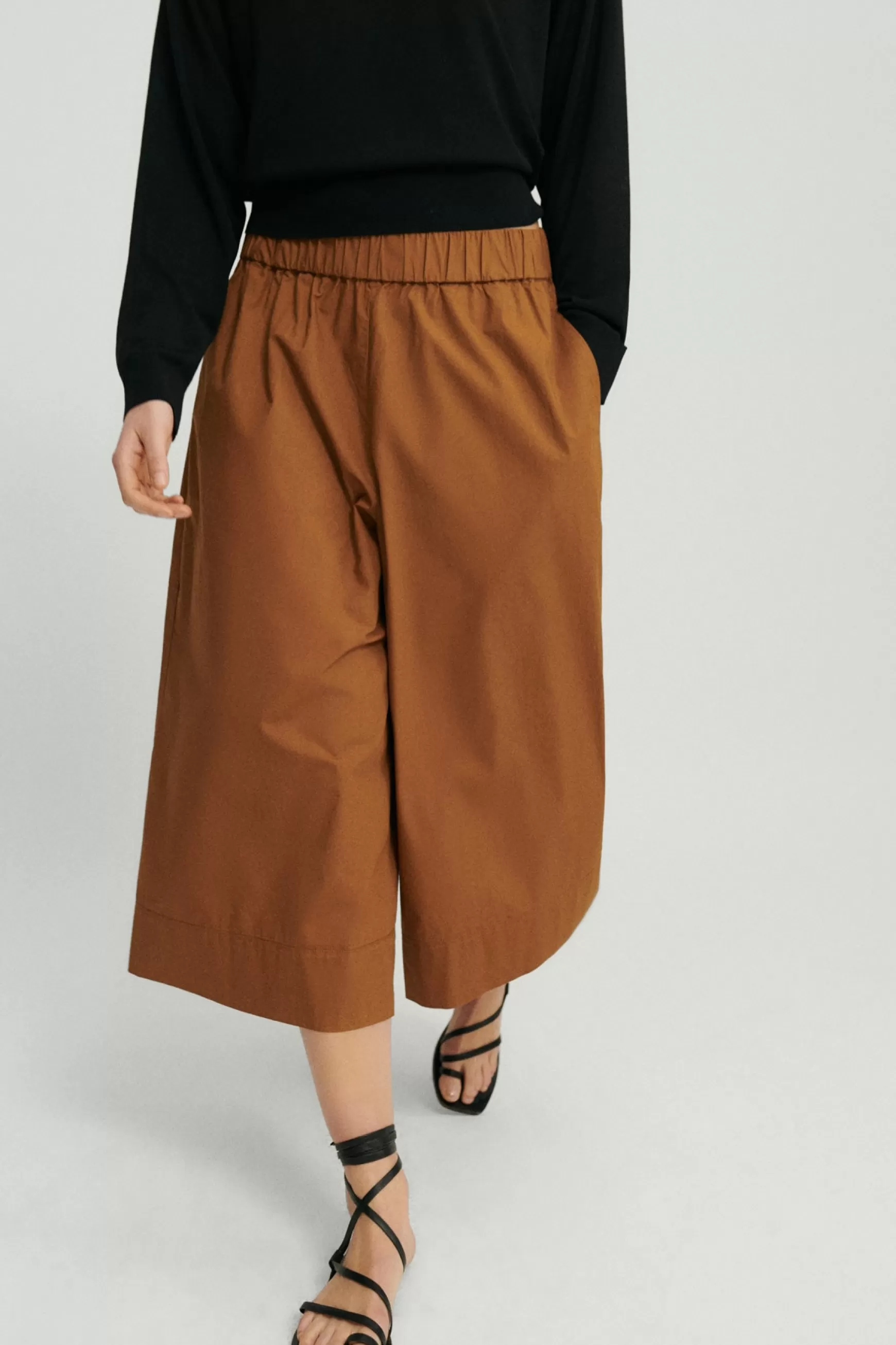 Sale CLAVEL TROUSERS BROWN Mujer Pantalones